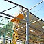 Fa. Steiner in Landau - D: Lagerhalle mit Stahl-Fachwerksbindern, 2x30m stützenfrei, Grundfläche 60x90m, inkl. Wand- und Dachverblechung